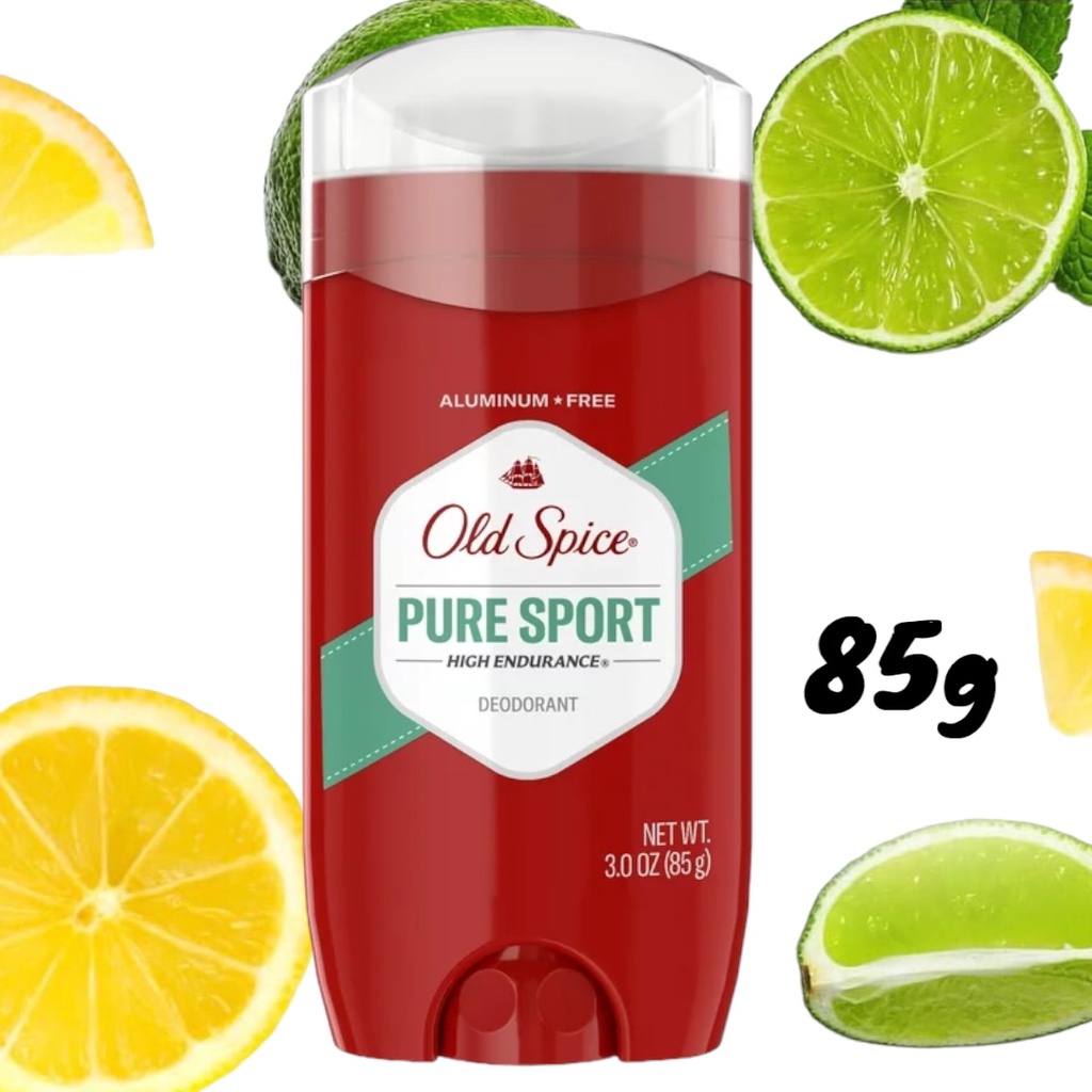 Old Spice High Endurance Pure Sport Scent Deodorant for Men 3.0. Oz ( 85g ).