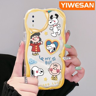 เคสโทรศัพท์มือถือแบบนิ่ม ใส กันกระแทก ลายการ์ตูนสนูปปี้ สําหรับ VIVO Y93 Y93s Y91 Y91i Y95