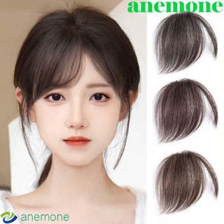 Anemone แฮร์พีซผมหน้าม้า 3D หน้าม้าเฉียง ผมหน้าม้า ผมหน้าม้า หน้าม้าธรรมชาติ ด้านข้าง สําหรับผู้หญิง