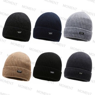 Moment Skullies Beanies หมวกบีนนี่ ผ้าขนแกะถัก แบบหนา