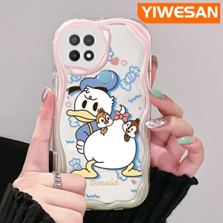 เคสโทรศัพท์มือถือ ซิลิโคนใส กันกระแทก ลายการ์ตูนโดนัลด์ดั๊กน่ารัก สําหรับ OPPO A15 A15s A35 4G