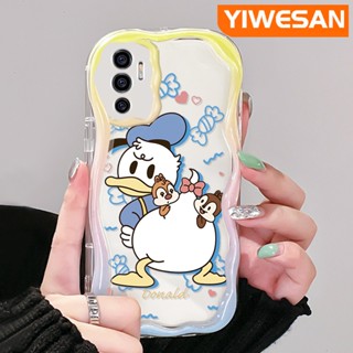 เคสโทรศัพท์มือถือ ซิลิโคนใส กันกระแทก ลายการ์ตูนโดนัลด์ดั๊กน่ารัก สําหรับ VIVO V23E 4G V23E 5G V23 Pro V23i 5G S12 5G Y75