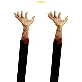 Iwo ที่คั่นหนังสือ รูปมือผี สําหรับฮาโลวีน 2 ชิ้น