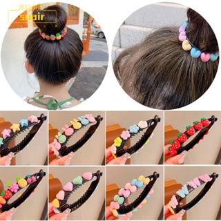 Suair กิ๊บติดผมหางม้า, กิ๊บติดผมหางม้า, เครื่องประดับผมการ์ตูน, Scrunchies ที่คาดผมผู้หญิง