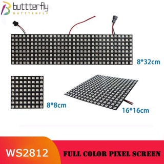 Buttterfly หน้าจอไฟ Led DC5V ตั้งโปรแกรมได้ แบบนิ่ม WS2812B SMD5050