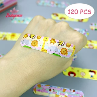 Byce> ใหม่ พลาสเตอร์ฉุกเฉิน กันน้ํา ระบายอากาศ ลายการ์ตูน 120 ชิ้น