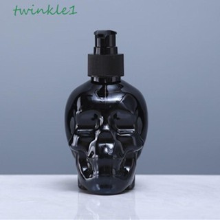 Twinkle1 เครื่องจ่ายสบู่เหลว เจลอาบน้ํา แชมพู เจลอาบน้ํา รูปกะโหลก สร้างสรรค์ 350 มล.