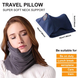 Travel Pad Super Soft Neck Carrier เครื่องบินท่องเที่ยวหมอน หมอนรองคอหมอน หมอนรองคอ