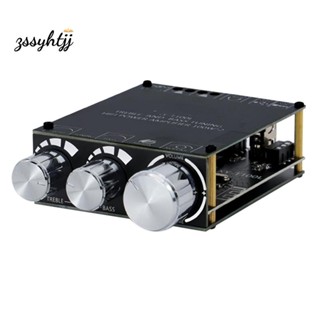 บอร์ดขยายเสียงซับวูฟเฟอร์ บลูทูธ 5.0 100W+100W 2.1 Channel Class D XY-T100L