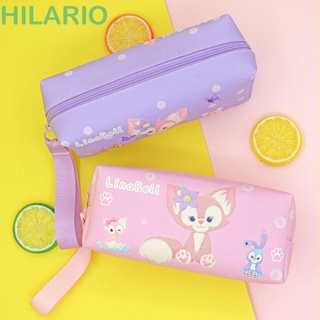 Hilario กระเป๋าดินสอ LinaBell Cinnamoroll เครื่องเขียน โรงเรียน กระเป๋าเครื่องสําอาง มีซิป กระเป๋าปากกา สําหรับเด็กผู้หญิง