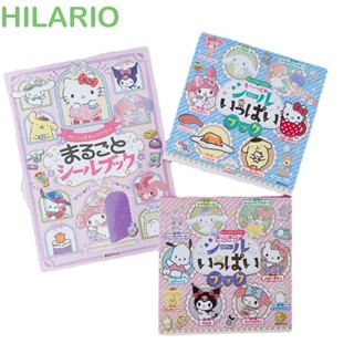 Hilario สติกเกอร์ ลายการ์ตูนญี่ปุ่น สําหรับตกแต่งสมุดไดอารี่ DIY 24 แผ่น