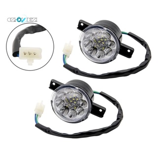 ไฟหน้า LED ATV 12V 125Cc 150Cc 250Cc 300Cc สําหรับจีน Taotao JCL Baja Yamoto Kazuma Roketa 2 ชิ้น