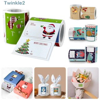 Twinkle สติกเกอร์ฉลากซีล แฮนด์เมด สําหรับติดกล่องของขวัญ บิสกิต เบเกอรี่ 250 ชิ้น