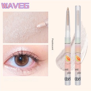 Wave 【ในสต็อก】 Bobeini Pearlescent อายไลเนอร์ปากกาไฮไลท์ตา Eyeshado ปากกากันน้ำ Long-Lasting Eye Brightening ปากกาแต่งหน้า