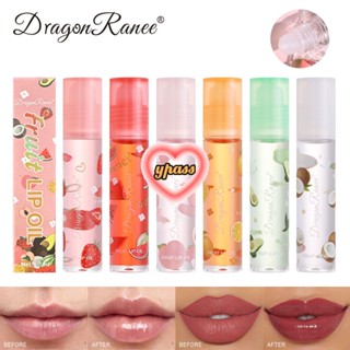 CYREAL 【ในสต็อก】 Dragon Ranee Transparent Roll-on Lip Oil Roll-on Lip Moisturizing Lip Care Oil