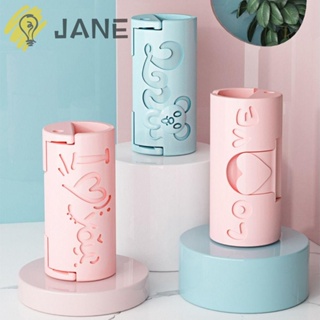 Jane คลิปหนีบผ้าปูที่นอน แบบพกพา ปรับได้ สีชมพู สีฟ้า 1.4x0.67 นิ้ว 24 ชิ้น