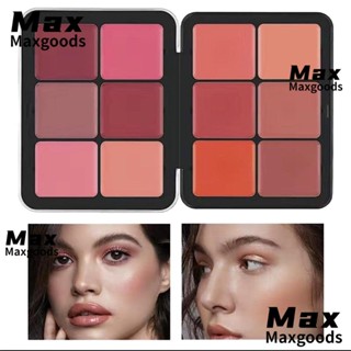 Maxg Kara Secret บลัชเชอร์พาเลท ไฮไลท์ สีขาว 12/16 สี กล่องเหล็ก บลัชเชอร์พาเลท ปรับสีผิวให้กระจ่างใส กันน้ํา หลายสี คอนซีลเลอร์เนื้อครีม เด็กผู้หญิง