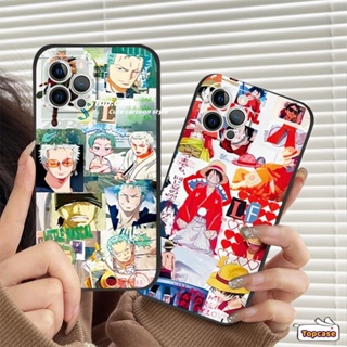 เคสโทรศัพท์มือถือ ซิลิโคนนิ่ม ป้องกัน ลายการ์ตูนลูฟี่ เรียบง่าย สําหรับ Realme C53 C25 C21 C21Y C20 C17 C15 C12 C11 C3 C2 C1 8 7 6 5 Pro 8i 7i 6i 5i 5s