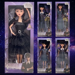 ตุ๊กตาฟิกเกอร์ The Addams Family Wednesday Addams ของเล่นสําหรับเด็ก