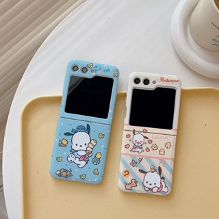 เคสโทรศัพท์มือถือ กันกระแทก ลายไอศกรีม Pacha Dog แฟชั่น สําหรับ Samsung Galaxy Z Flip5 Z Flip4 3