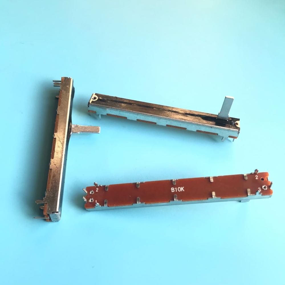 Mono 1pcs สําหรับ Mixer Fader SL6021N B10K/Shank ความยาว 15mmC ตรงสไลด์ Potentiometer pxa7/