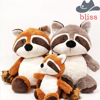 Bliss ตุ๊กตาแรคคูนน่ารัก แบบนิ่ม ขนาด 28 ซม. 35 ซม. 50 ซม. ของเล่นสําหรับเด็ก