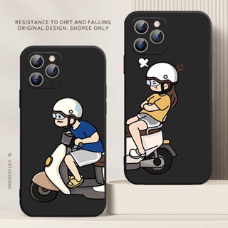 เคสโทรศัพท์มือถือ ซิลิโคนนิ่ม ลายรถจักรยานยนต์ สําหรับ INFINIX Smart 5 Pro 6 HD Plus