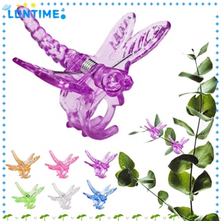 Lontime คลิปหนีบ รูปแมลงปอ กล้วยไม้ เถาวัลย์ ดอกไม้ คละสี 30 ชิ้น