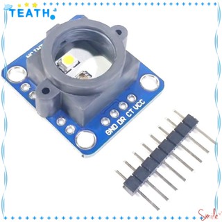 Teath โมดูลเซนเซอร์จดจําสี ทนทาน ขนาดเล็ก 3-5V GY-33 TCS34725 DIY