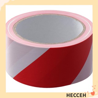 Hecceh เทปเตือนความปลอดภัย สีแดง สีขาว สําหรับทํากิจกรรมกลางแจ้ง