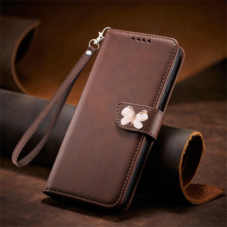 Flip Leather For Samsung Galaxy A9Pro A8 plus A9 2018 A70 A10 A01 A8 star A8+ เปลือกโทรศัพท์ Flip Cover Shockproof slot TPU Leather 3D Butterfly Flip Cover with Card slot พร้อมช่องใส่บัตร กันกระแทก ฝาพับ TPU เคสโทรศัพท์หนัง เปลือกป้องกัน