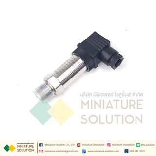 Pressure water Pressure sensor 4-20mA เซนเซอร์วัดความดันน้ำ ความดันอากาศในท่อ (PCM300) (10MPa)