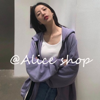 Alice  เสื้อผ้าผู้ญิง แขนยาว เสื้อฮู้ด คลุมหญิง สไตล์เกาหลี แฟชั่น  ทันสมัย ทันสมัย พิเศษ Beautiful A98J24B 36Z230909