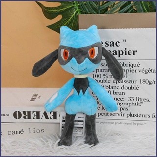 หมอนตุ๊กตายัดไส้ รูป Pokemon Riolu เหมาะกับของขวัญ ของเล่นสําหรับเด็ก