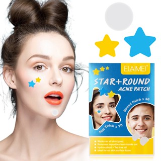 Hot Sale# ELAIMEI New Color Love star tea tree acne removing stickers colloid acne removing acne acne acne acne acne stickers 8.26Li