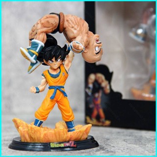 โมเดลฟิกเกอร์ Dragon Ball Son Goku Defeat Nappa ของเล่นสําหรับเด็ก ตกแต่งบ้าน เก็บสะสม ของขวัญ