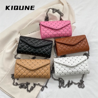 KIQUNE  กระเป๋าถือ กระเป๋าผ้า 2023 NEW  ทันสมัย สไตล์เกาหลี fashion Beautiful L97S118 37Z230910