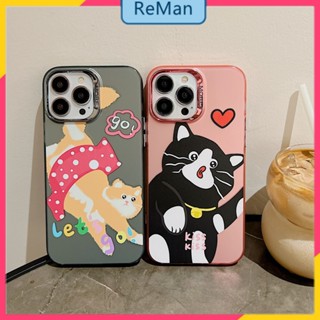 เคสโทรศัพท์มือถือ ลายการ์ตูนแมวน่ารัก สําหรับ apple iphone 14 15 14 13 12 15pro 14Promax 14plus 13 12pro 12 11 pro max Xr Xs max 7 8 Plus 13 pro max 13 12 12pro 11promax