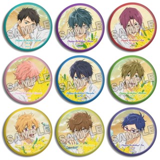 ฟรีเข็มกลัด Tachibana Makoto เข็มกลัดสําหรับผู้หญิง Rin Matsuoka โลหะ Accesorios เครื่องประดับ Sosuke Yamazaki เข็มกลัด Pins Kisumi Shigino