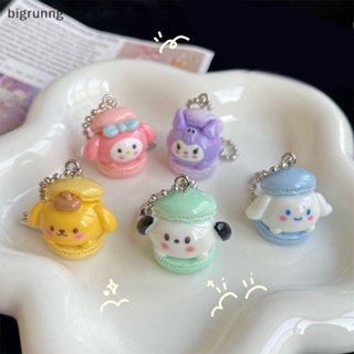 Bigrunng พวงกุญแจ จี้ตุ๊กตาการ์ตูนอนิเมะ Cinnamoroll Kuromi Pompompurin My Melody Pochacco Sanrio น่ารัก สําหรับเด็กผู้หญิง