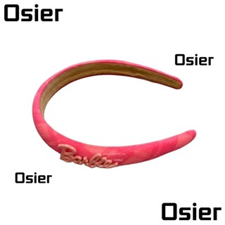 Osier1 ที่คาดผมบาร์บี้, ที่คาดผมแฟชั่น สีชมพู, เครื่องประดับ ของขวัญ ที่คาดผมน่ารัก สําหรับผู้หญิง