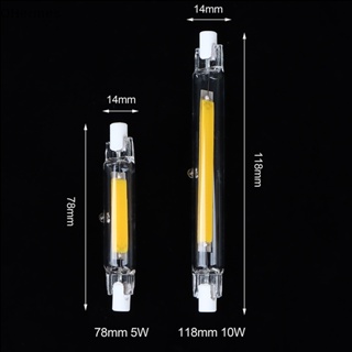 [OHermes] หลอดไฟ LED R7s COB 78 มม. 118 มม. J78 J118 AC110V 220V แบบเปลี่ยน สําหรับบ้าน [TH]