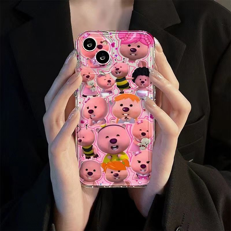 เคสโทรศัพท์ซิลิโคน TPU นิ่ม แบบใส ลายกราฟฟิตี้ สร้างสรรค์ สําหรับ iPhone 15 11 14 Pro 12 13 Mini XS Max X XR 7 8 6 6S Plus SE2020