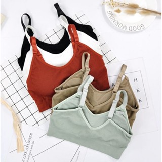 SP 21 * SPORTS BRA สปอร์ตบรา ใส่เที่ยวก็ได้ งานสวย มีฟองน้ำให้ตามรูป มีช่องเพิ่มถอดออกได้ค่ะ ปรับสายได้ ส่งทันทีจาก กทม.