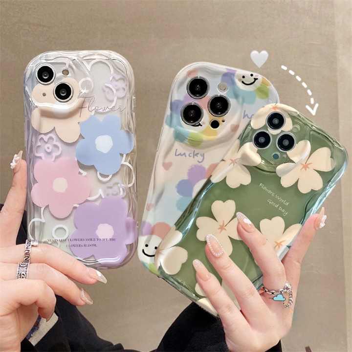หุ้นไทย✅COD เคสโทรศัพท์ขอบโค้งหยัก for OPPO A9 A5 2020 A5S A12 A15S A16 A17K A53 A38 A52 A54 A16K เคสโทรศัพท์ลายการ์ตูน
