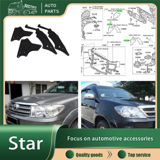 Rtostar ยางซีลบังโคลนหน้ารถยนต์ สําหรับ Toyota Hilux KUN25 KUN26 Fortuner TGN51 53735-0K020 53885-0K020