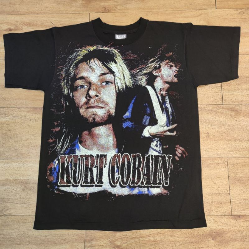 เสื้อยืด ผ้าไมโครไฟเบอร์ พิมพ์ลาย Nirvana Kurt Cobain 20 Febbraio 1967 Bootleg Ovp สําหรับผู้ชาย