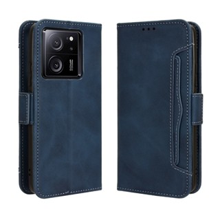 เคสหนัง ฝาพับ พร้อมช่องใส่บัตร สําหรับ Xiaomi Redmi K60 Ultra Mi Redmi K60Ultra