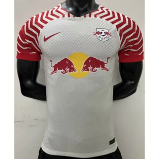 เสื้อกีฬาแขนสั้น ลายทีมชาติฟุตบอล Player 23 24 RB Leipzig ชุดเหย้า สําหรับผู้ชาย