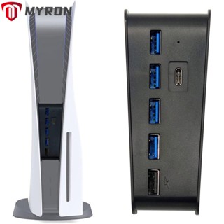 Myron ฮับ USB Type C สําหรับอะแดปเตอร์แยก PS5 สําหรับ PS5